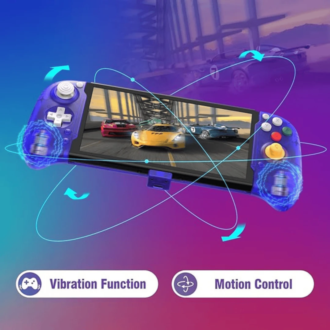 Retroflag Switch Handheld Controller - Transparent Purple - 7