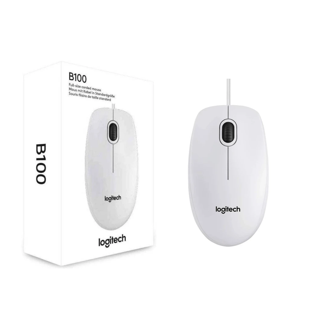 Logitech B100 - Optical Wired Mouse 3-buttons - 2