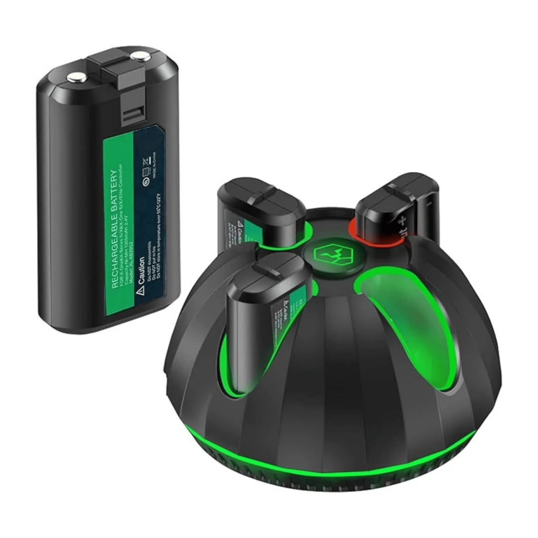 Controller Battery Pack for Xbox One Series X S, 4 x 1300 mAh Rechargeable Battery