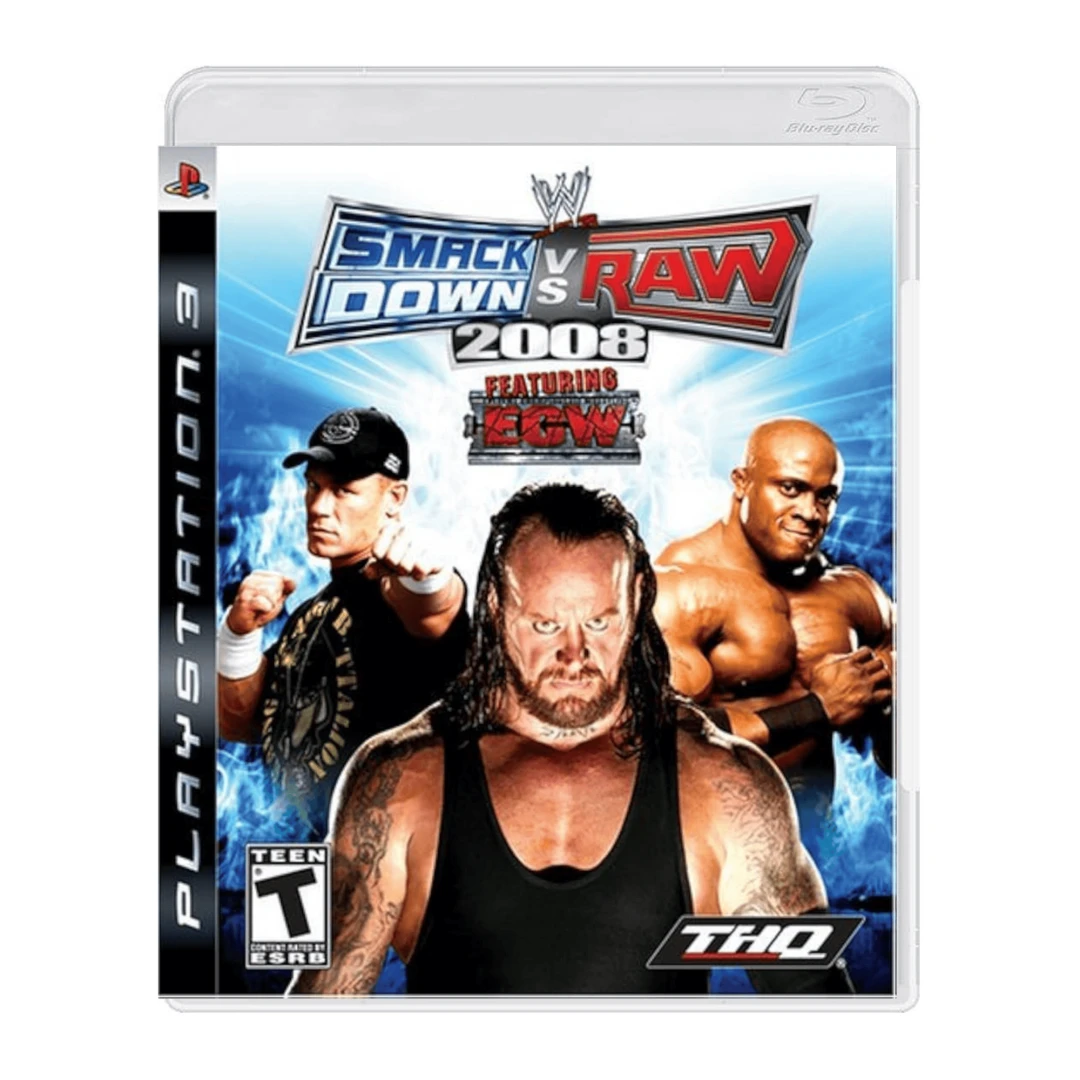 WWE SmackDown vs. Raw 2008 - Playstation 3 | PS3 (Used)