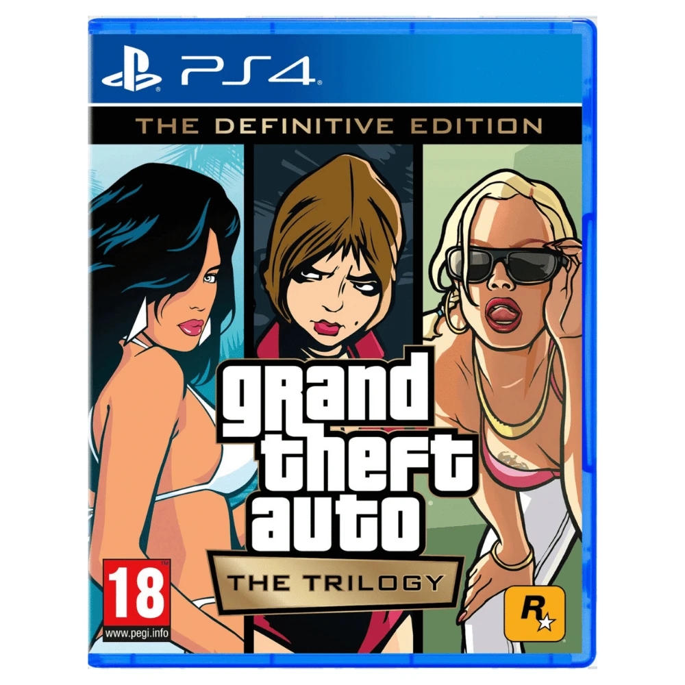 Grand Theft Auto : The Trilogy GTA - The Definitive Edition - PlayStation 4 | PS4 (Used)