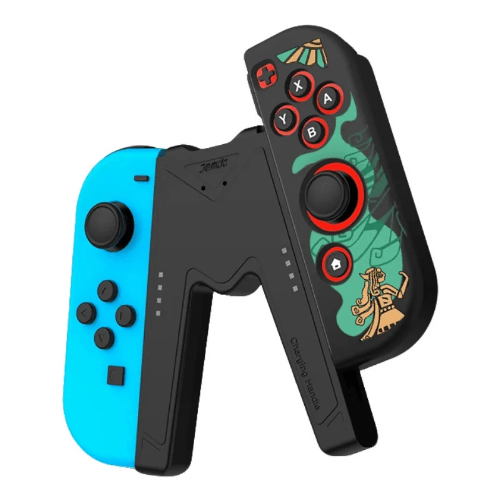 JoyCon Charging Grip V-Shaped Black - Nintendo Switch