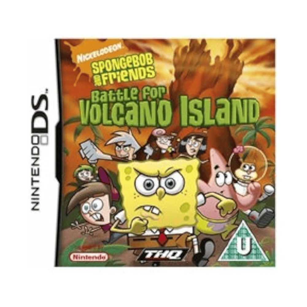 Spongebob and Friends: Battle For Volcano Island - Nintendo DS (Used)