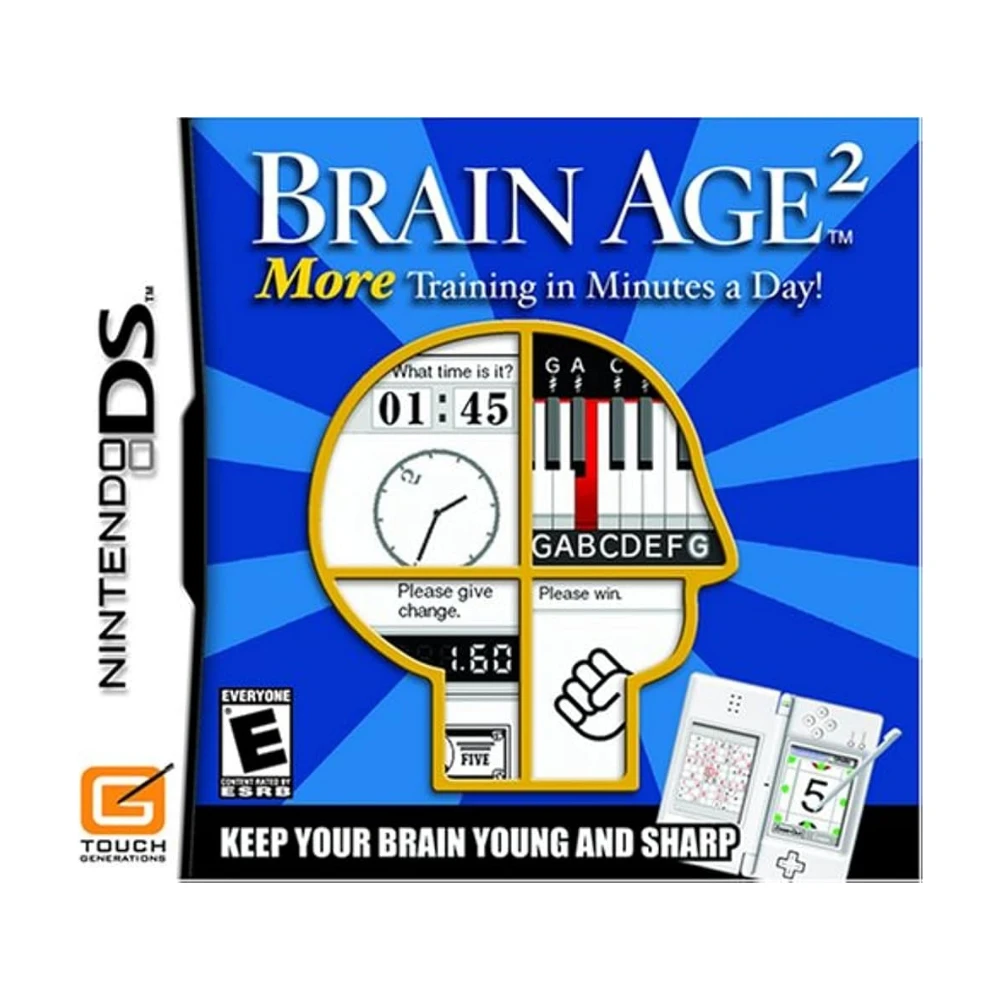 Brain Age 2: More Training in Minutes a Day! - Nintendo DS (Used)