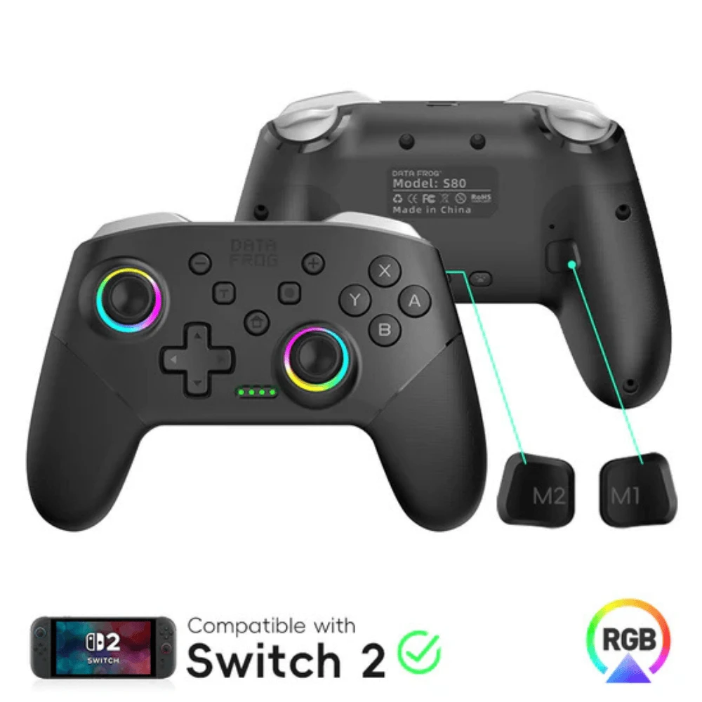 DATA FROG S80 Pro Wireless Controller For Switch 2/Switch Lite/Switch Oled - 2