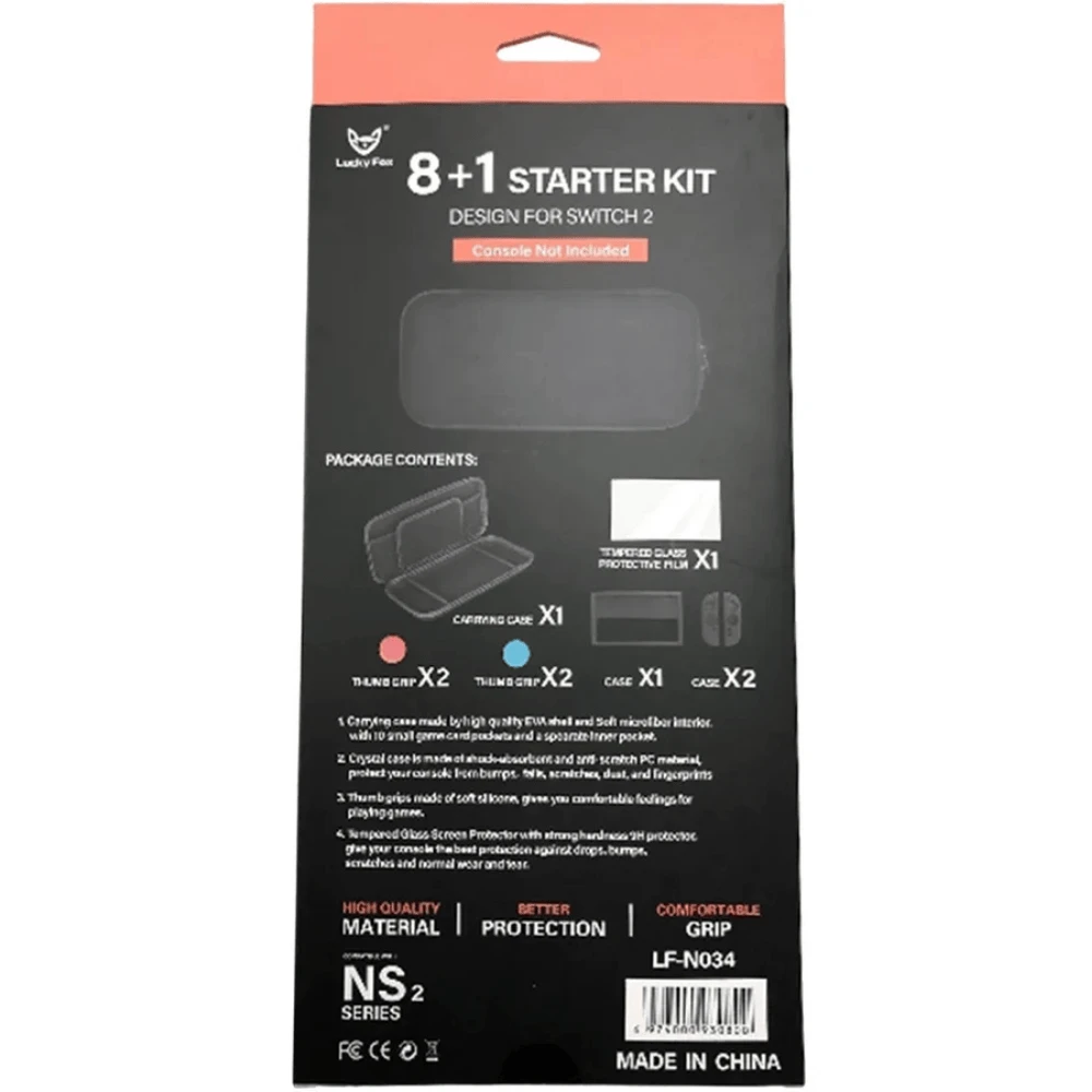 Lucky Fox 8+1 Starter Kit - Nintendo Switch 2 - 2