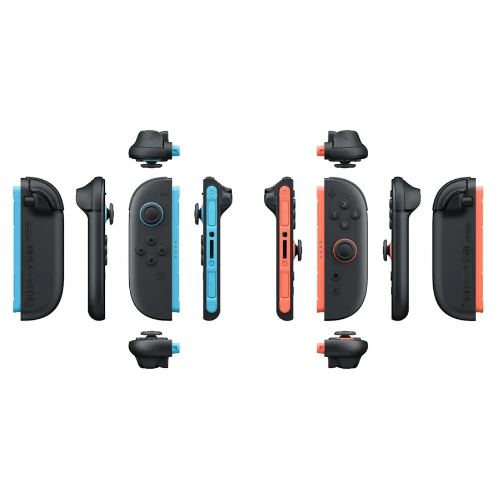 Nintendo JoyCon 2 Pair - Light Blue And Light Red - 3