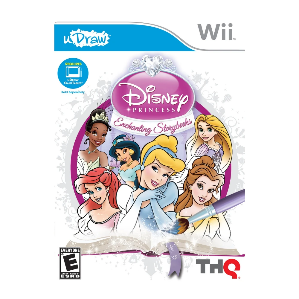 uDraw Disney Princess: Enchanting Storybooks - Nintendo Wii (Used) PAL