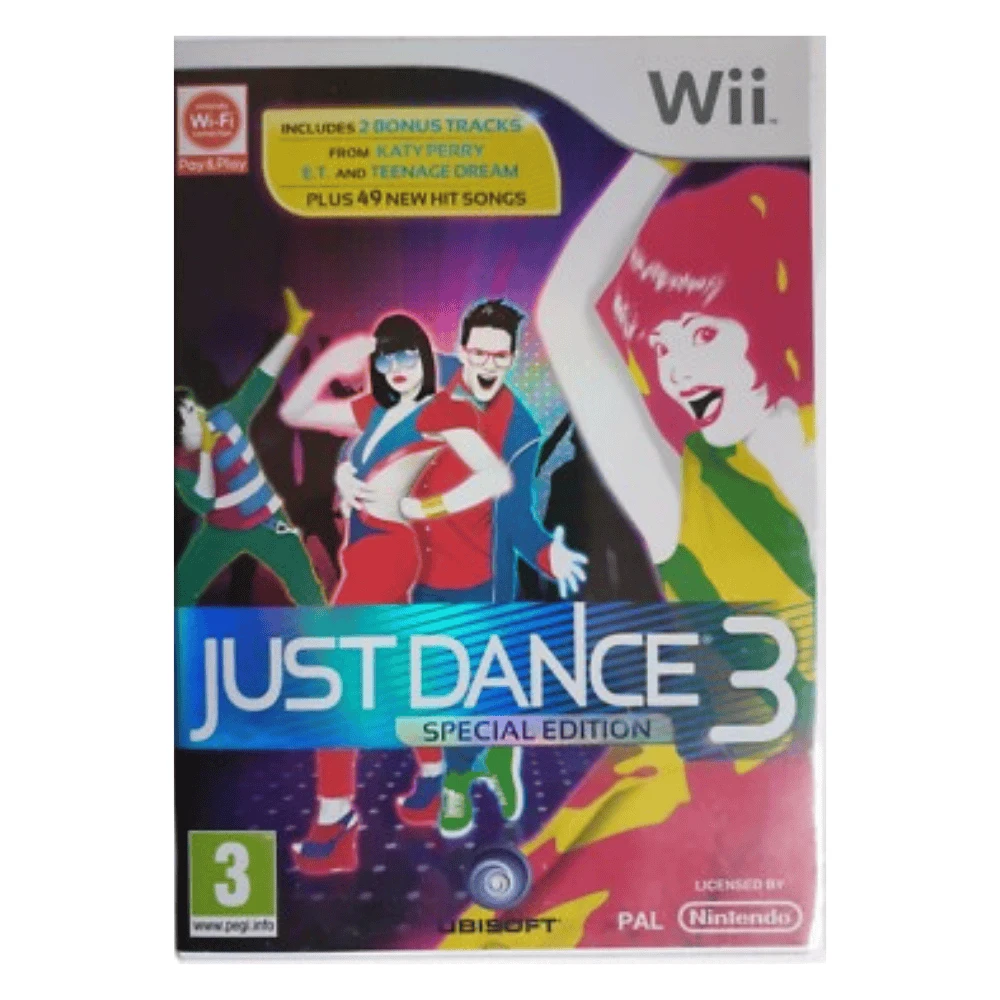 Just Dance 3 - Nintendo Wii (Used) PAL