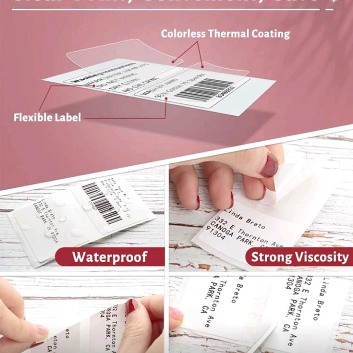 لفة ورق ملصقات حرارية - 2