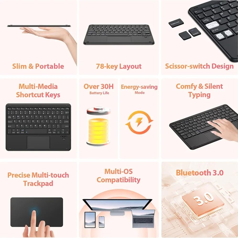 Oscal S1 Wireless Keyboard (English) - 2