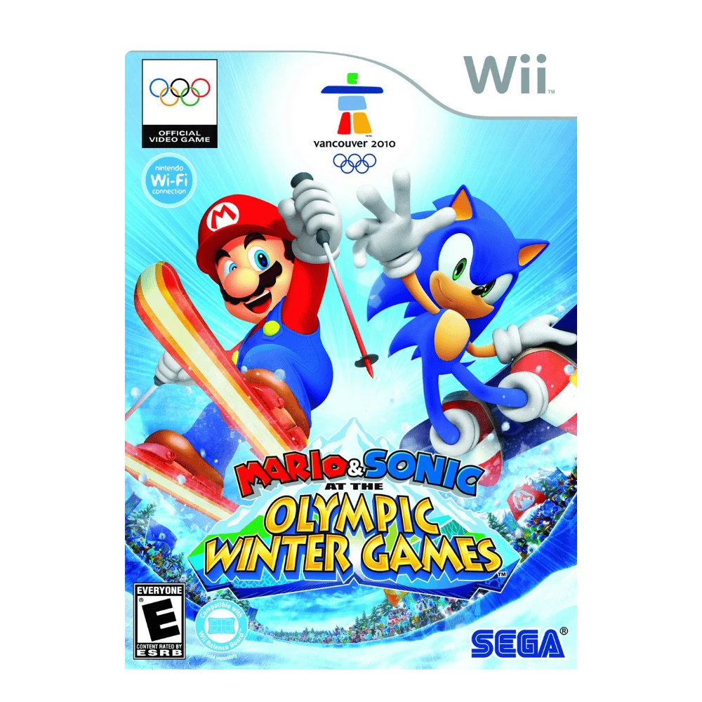 Mario and Sonic at the Olympic Winter Games - Nintendo Wii (Used) PAL