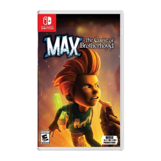 Max The Curse of Brotherhood - Nintendo Switch