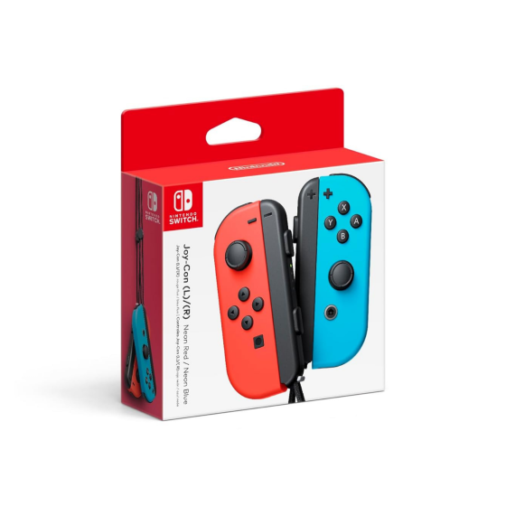 Nintendo Switch JoyCon (L/R) - Neon Red/Blue