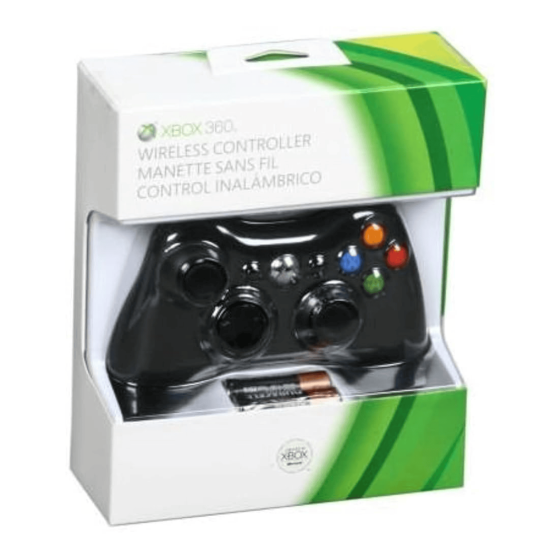 Xbox 360 Controller Wireless - Black (open box)