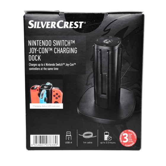 SilverCrest Charging Dock 4 JoyCon - Nintendo Switch