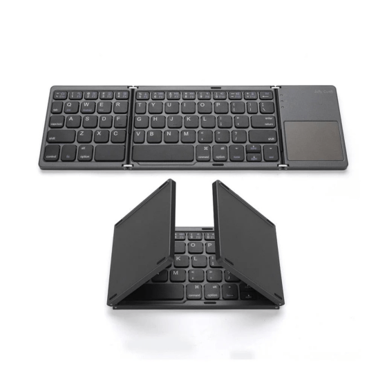 Foldable Wireless Keyboard with Touch Pad - B033