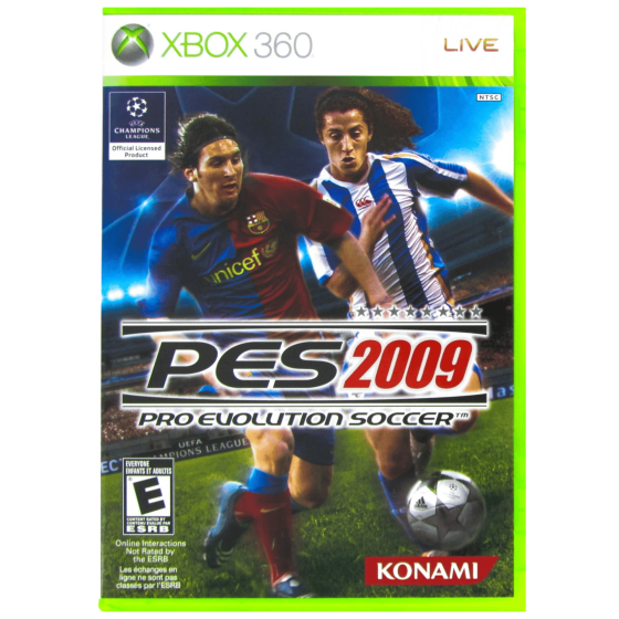 PES Pro Evolution Soccer 2009 - Xbox 360 (Used)