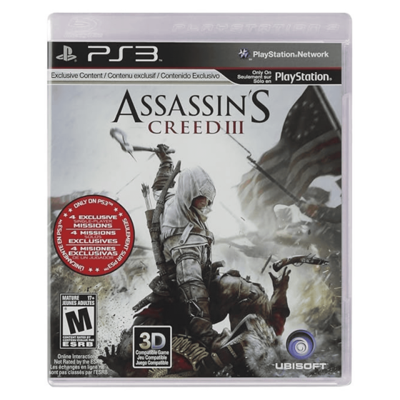 Assassin's Creed III - PlayStation 3 | PS3 (Used)