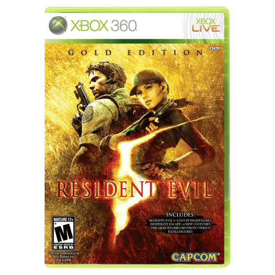 Resident Evil 5: Gold Edition - Xbox 360 (Used)