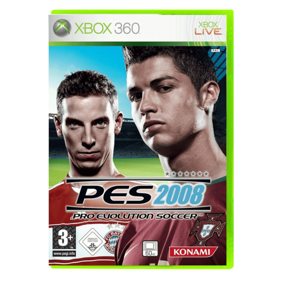 PES 2008 - Pro Evolution Soccer - Xbox 360 (Used)