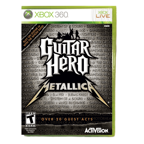 Guitar Hero Metallica - Xbox 360 (Used)