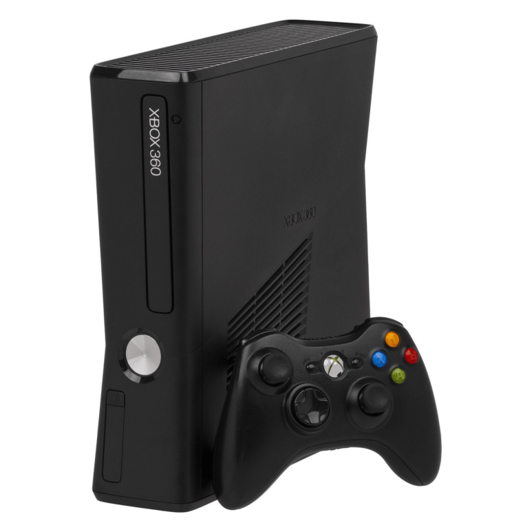 Xbox 360 Slim 4GB Modded - Matte Black (Used)