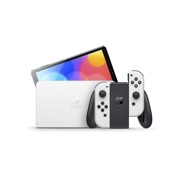 Nintendo Switch OLED Model - White JoyCon - 2