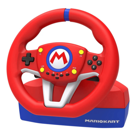 Hori Nintendo Switch Mario Kart Racing Wheel Pro Mini - Official Licensed By Nintendo (Used) - 2