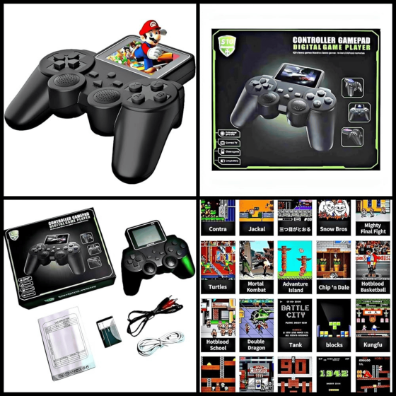 Classic S10 Game Stick With Super HD Display Game Console With Gamepads - 2